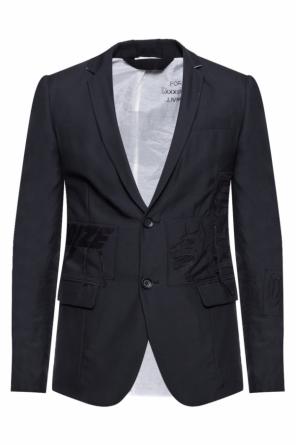 Logo-embroidered blazer, zdjęcie 1 Logo-embroidered blazer od Diesel